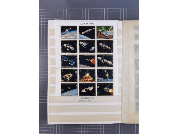 1961/70 (ca.), mint never hinged and used selection, including souvenir sheets, neatly housed in 2 stockbooks