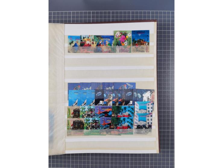 1961/70 (ca.), mint never hinged and used selection, including souvenir sheets, neatly housed in 2 stockbooks