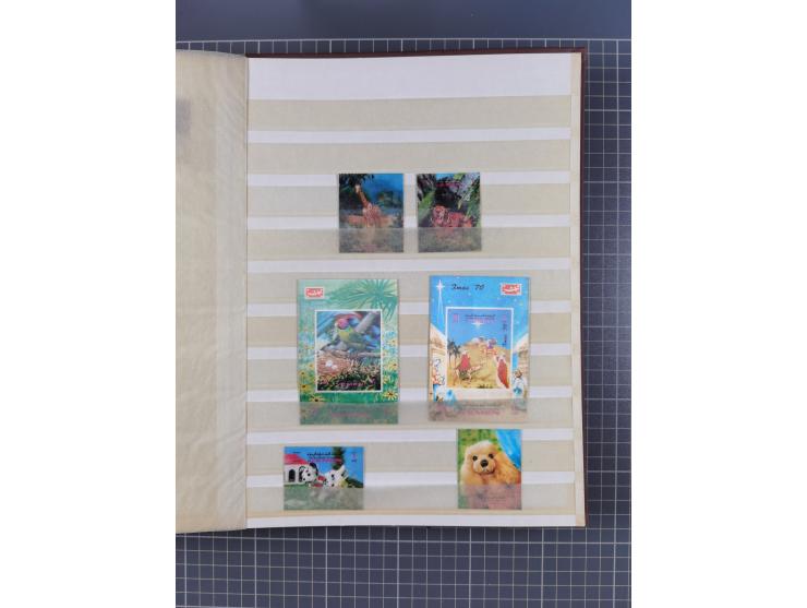 1961/70 (ca.), mint never hinged and used selection, including souvenir sheets, neatly housed in 2 stockbooks