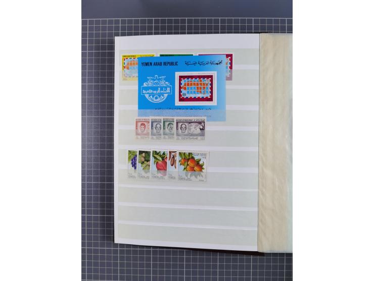 1961/70 (ca.), mint never hinged and used selection, including souvenir sheets, neatly housed in 2 stockbooks