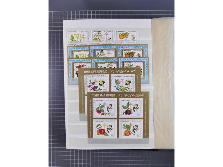 1961/70 (ca.), mint never hinged and used selection, including souvenir sheets, neatly housed in 2 stockbooks