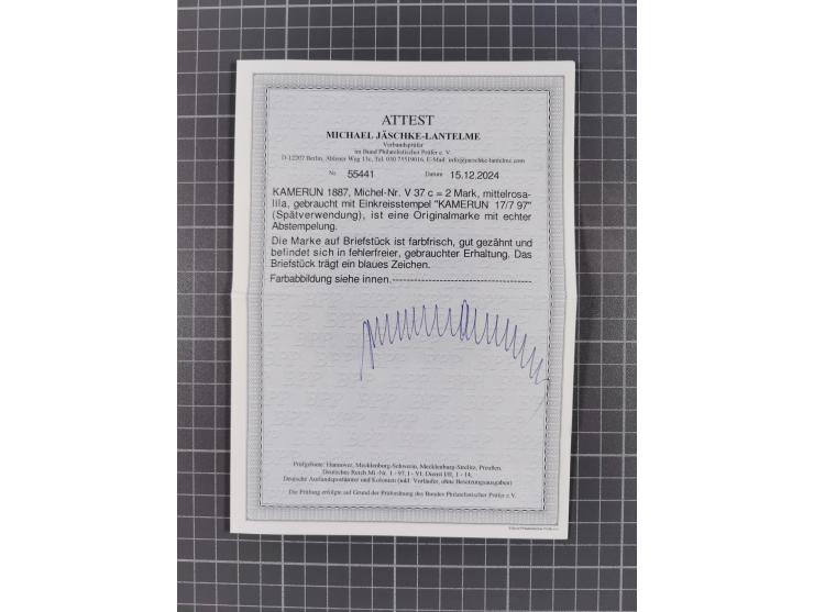 1887/1911, Partie mit besseren Marken ab Vorläufer-Ausgaben, mit DP China Dreierstreifen Mi.-Nr. V37f (FA Jäschke-L. BPP) und