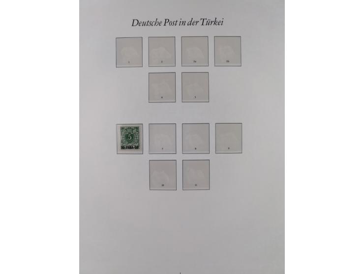 China-Togo, postfrische Sammlung mit besseren Ausgaben aus Borek Abonnement, dabei Mark und Dollar Werte, u.a. DSWA Mi.-Nr. 2