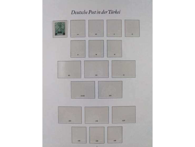 China-Togo, postfrische Sammlung mit besseren Ausgaben aus Borek Abonnement, dabei Mark und Dollar Werte, u.a. DSWA Mi.-Nr. 2