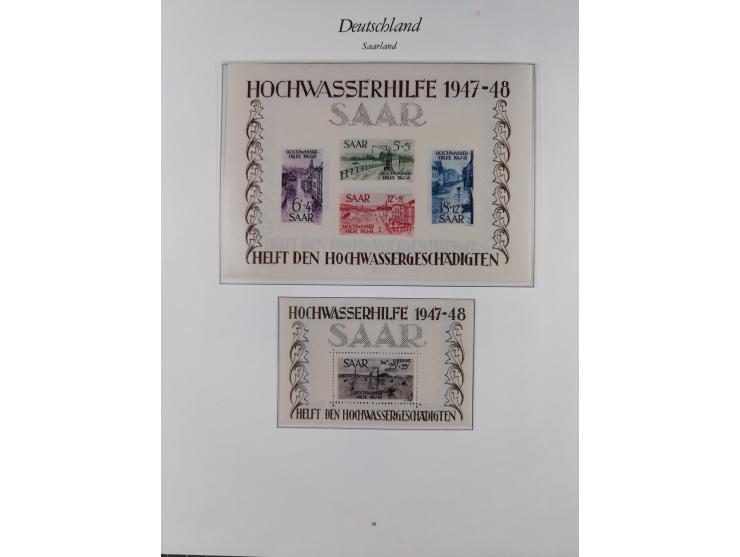 1920/59, postfrische und winzig ungebrauchte Sammlung, bis auf einige frühe kleine Werte komplett, dabei u.a. Mi.-Nr. 16I und