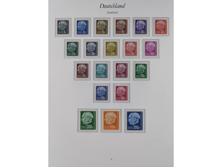 1920/59, postfrische und winzig ungebrauchte Sammlung, bis auf einige frühe kleine Werte komplett, dabei u.a. Mi.-Nr. 16I und