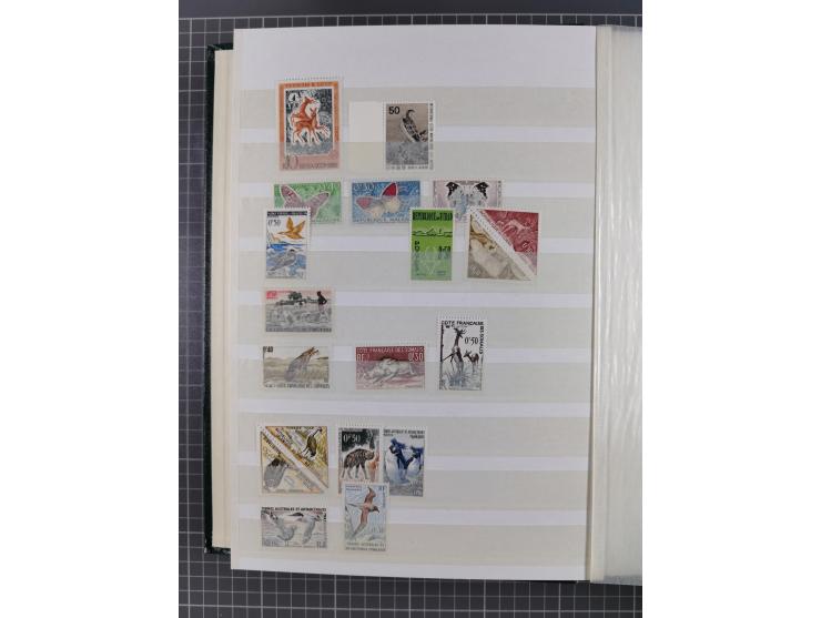 FAUNA: 1940/90 (ca.), collection in album starting with Western Australia Swans, many animal series from Lebanon and Turkey, 