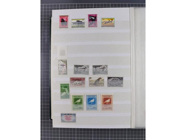 FAUNA: 1940/90 (ca.), collection in album starting with Western Australia Swans, many animal series from Lebanon and Turkey, 