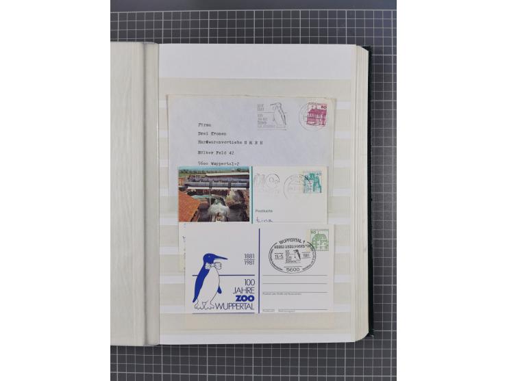 FAUNA: 1940/90 (ca.), collection in album starting with Western Australia Swans, many animal series from Lebanon and Turkey, 