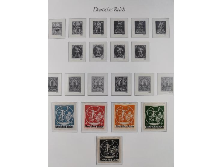 1872/1932, fast ausschließlich postfrische Sammlung ab einem schönen Brustschilde Teil mit etlichen postfrischen Werten, dabe