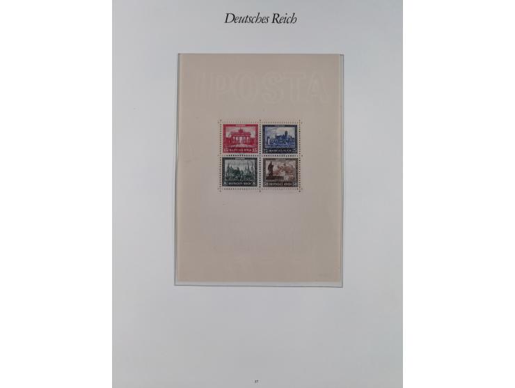 1872/1932, fast ausschließlich postfrische Sammlung ab einem schönen Brustschilde Teil mit etlichen postfrischen Werten, dabe