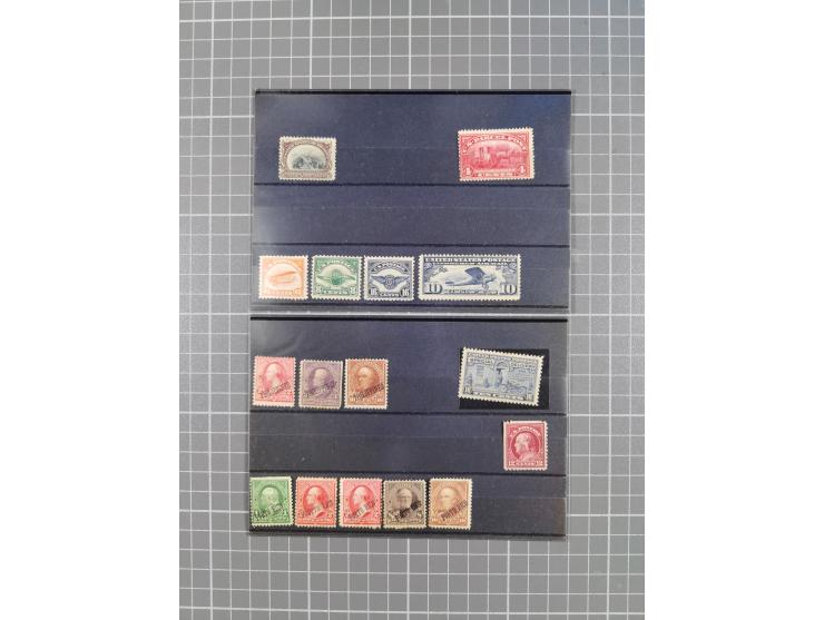 1860/1950, interesting holding in envelope, unused, incl. better values and varieties, officials, BoB with Specimen, few Port