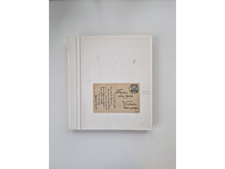 AMANI bis WUGIRI, Stempelsammlung auf Marken, Briefstücken und rund 65 Briefen und Karten, fast ausschließlich Bedarfspost, d