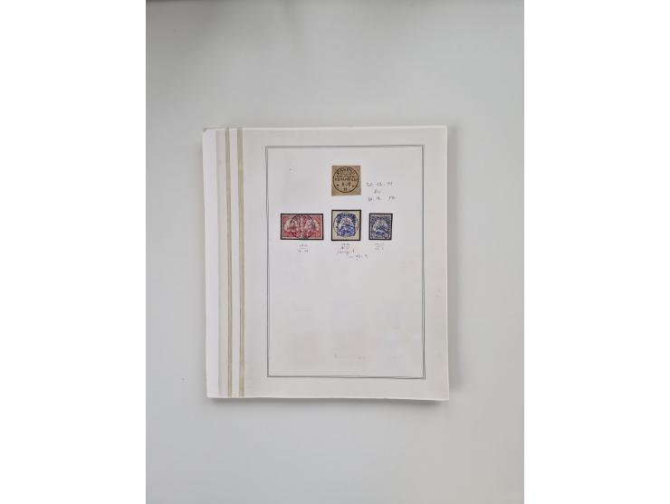 AMANI bis WUGIRI, Stempelsammlung auf Marken, Briefstücken und rund 65 Briefen und Karten, fast ausschließlich Bedarfspost, d