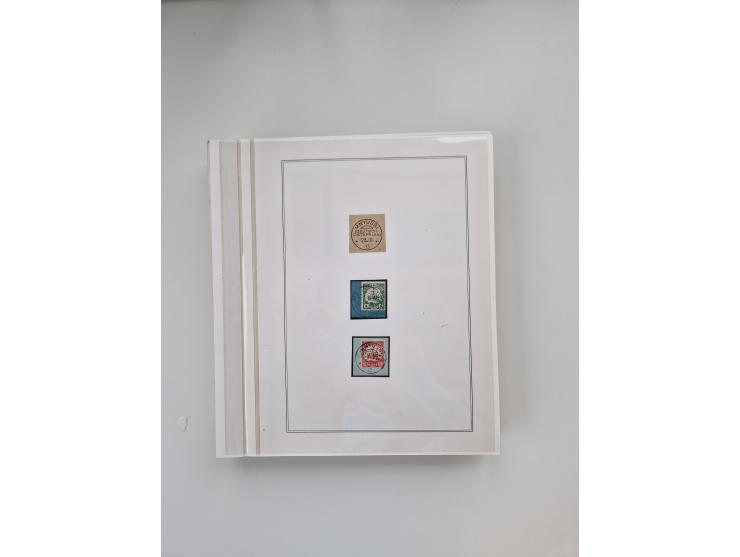 AMANI bis WUGIRI, Stempelsammlung auf Marken, Briefstücken und rund 65 Briefen und Karten, fast ausschließlich Bedarfspost, d