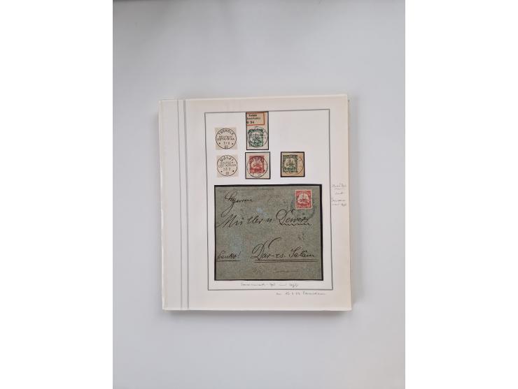 AMANI bis WUGIRI, Stempelsammlung auf Marken, Briefstücken und rund 65 Briefen und Karten, fast ausschließlich Bedarfspost, d