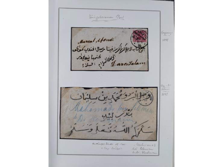 EIGENE AUSGABEN: 1893/1916, postfrische,ungebrauchte und gestempelte Sammlung mit Marken, Einheiten, Briefstücken und rund 30