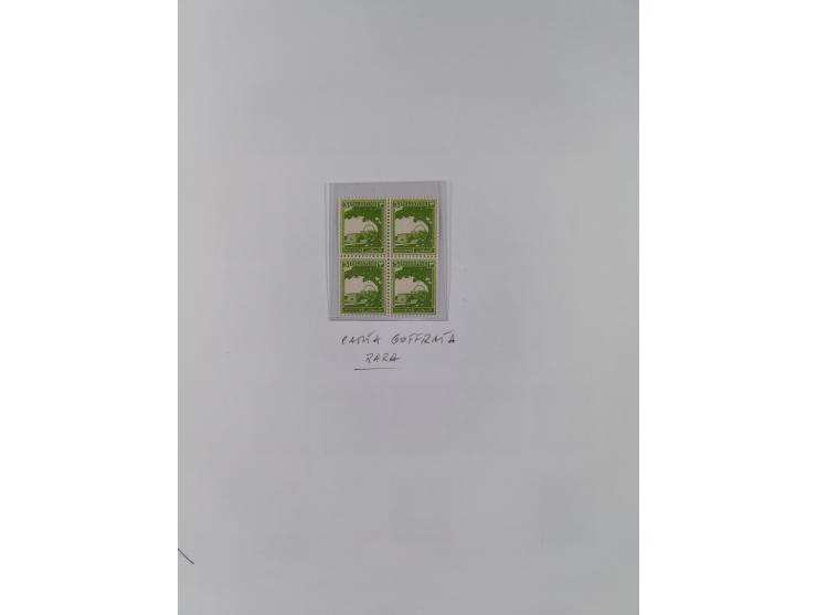 1918/27 (ca.), mint nver hinged/unused and used collection, including Postage Dues and Irak Palestine, a few duplicates, some