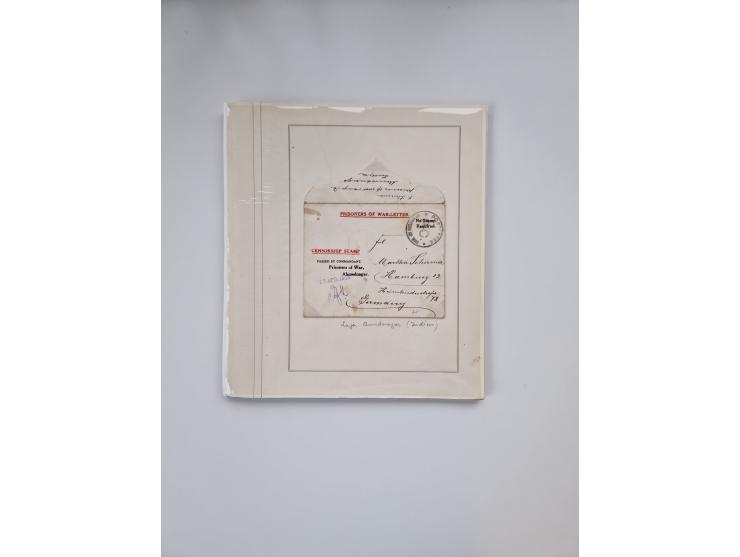 KRIEGS-, FELD- UND KRIEGSGEFANGENENPOST: Interessanter Sammlungsteilen mit rund 30 Belegen, dabei diverse Zensuren, 2 Telegra