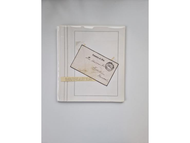 KRIEGS-, FELD- UND KRIEGSGEFANGENENPOST: Interessanter Sammlungsteilen mit rund 30 Belegen, dabei diverse Zensuren, 2 Telegra