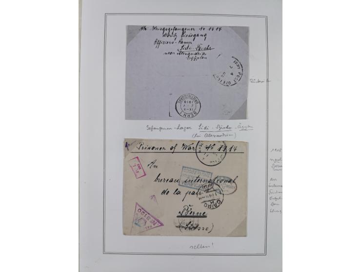 BELGISCHE- UND BRITISCHE BESATZUNG: kleine interessante Partie mit 13 Belegen, Mafia 1 b und 23,etc.