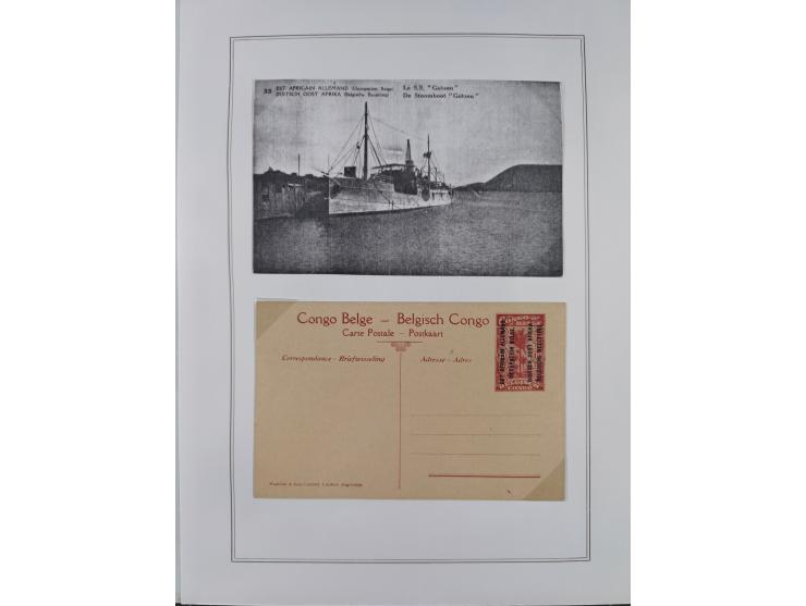 BELGISCHE- UND BRITISCHE BESATZUNG: kleine interessante Partie mit 13 Belegen, Mafia 1 b und 23,etc.