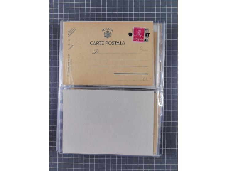 1875/1940 (ca.), over 100 postal stationery cards, mostly unused, overall in very good quality