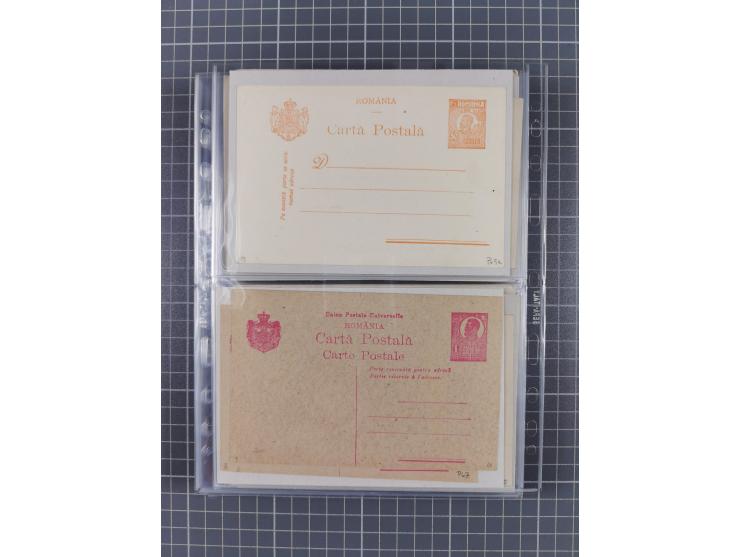 1875/1940 (ca.), over 100 postal stationery cards, mostly unused, overall in very good quality