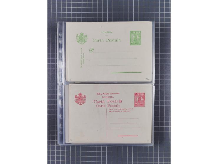 1875/1940 (ca.), over 100 postal stationery cards, mostly unused, overall in very good quality