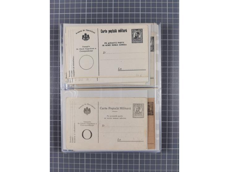 1875/1940 (ca.), over 100 postal stationery cards, mostly unused, overall in very good quality