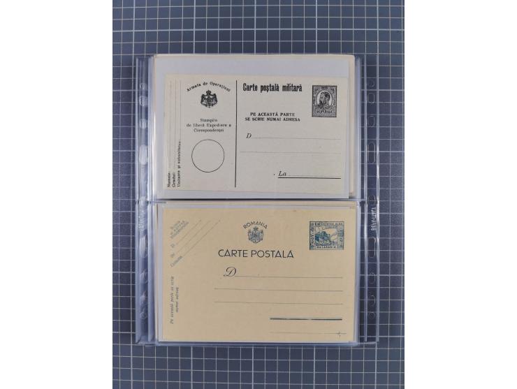 1875/1940 (ca.), over 100 postal stationery cards, mostly unused, overall in very good quality