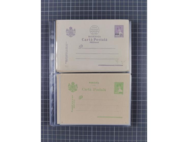 1875/1940 (ca.), over 100 postal stationery cards, mostly unused, overall in very good quality