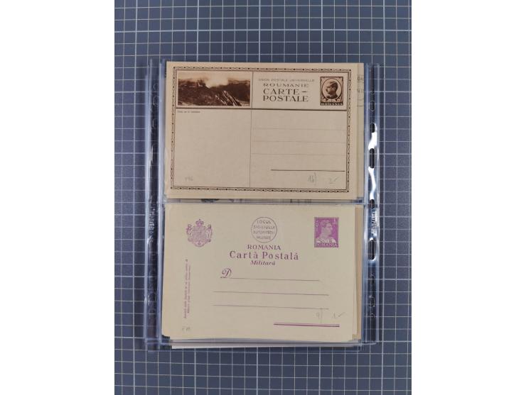 1875/1940 (ca.), over 100 postal stationery cards, mostly unused, overall in very good quality