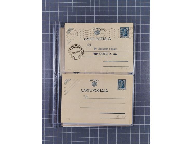 1875/1940 (ca.), over 100 postal stationery cards, mostly unused, overall in very good quality