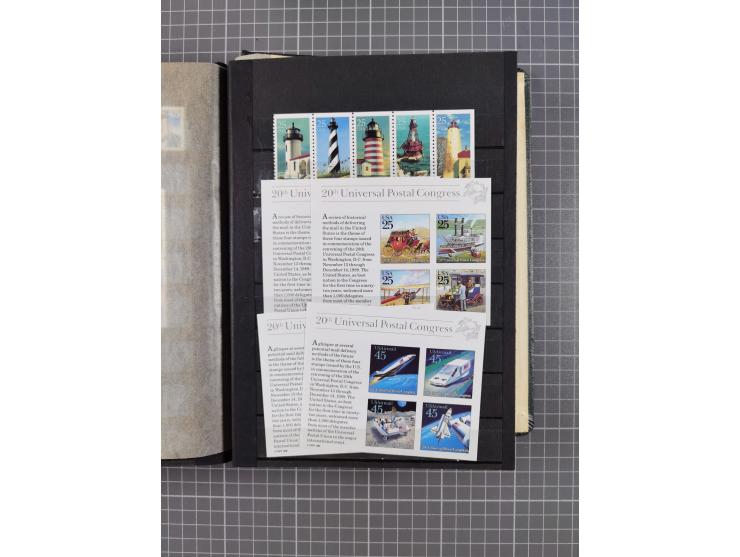 1860/1950, interesting holding in little album, early issues unused no gum, later issues mint never hinged, incl. better valu