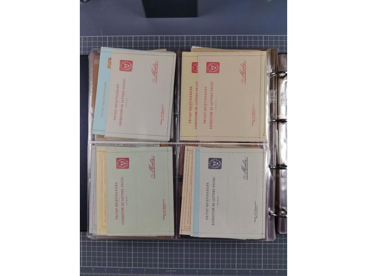 Auerbach bis Zittau: 1886/1900, umfangreiche Sammlung mit über 550 Briefen, Karten sowie ungebrauchten und gebrauchten Ganzsa