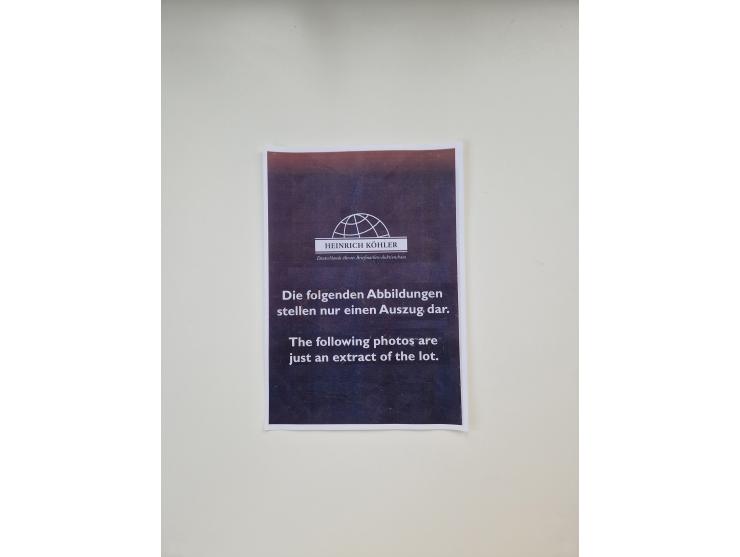 1900/80 (ca.), Partie Briefe und Karten im kleinen Karton, dabei interessante frühe Belege