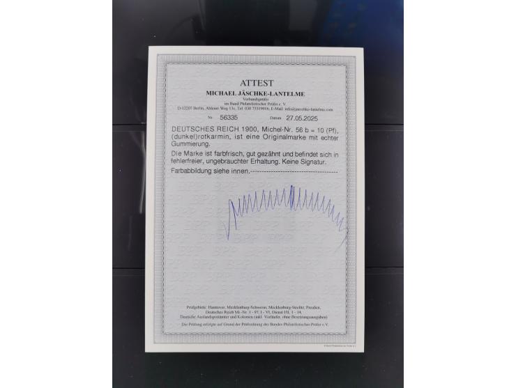 1872/1918, ungebrauchte und postfrische, bis auf Mi. 14 und 38 komplette Sammlung &nbsp;im Lindner-Falzlosalbum mit vielen Be