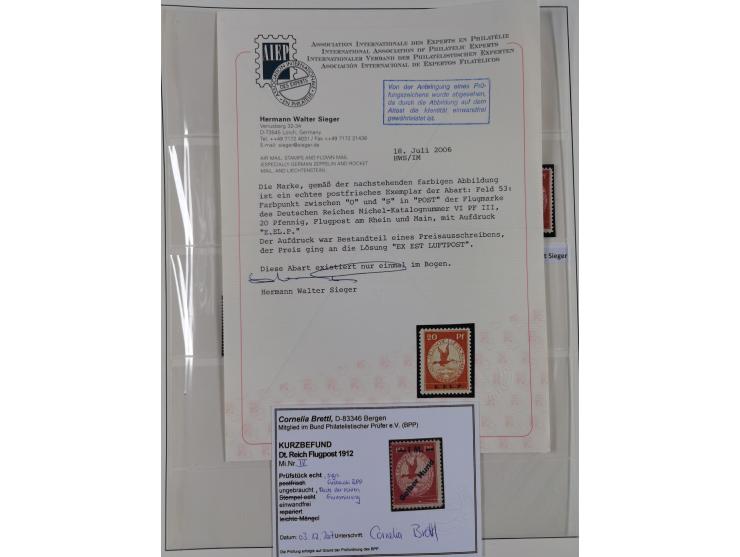 1872/1918, ungebrauchte und postfrische, bis auf Mi. 14 und 38 komplette Sammlung &nbsp;im Lindner-Falzlosalbum mit vielen Be