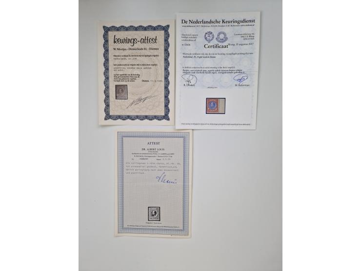 1852/1995, mostly unused and mint never hinged collection incl. official and postage due stamps with a lot of better and comp