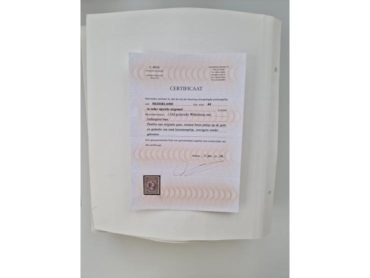 1852/1995, mostly unused and mint never hinged collection incl. official and postage due stamps with a lot of better and comp