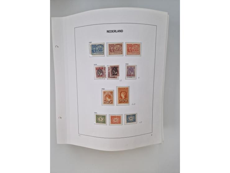 1852/1995, mostly unused and mint never hinged collection incl. official and postage due stamps with a lot of better and comp