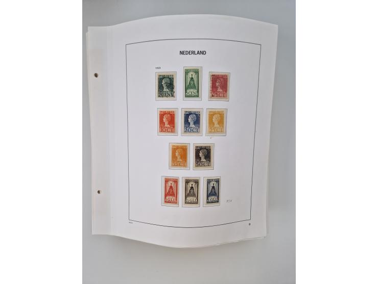 1852/1995, mostly unused and mint never hinged collection incl. official and postage due stamps with a lot of better and comp