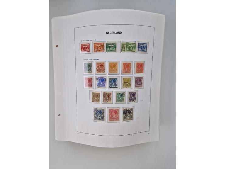 1852/1995, mostly unused and mint never hinged collection incl. official and postage due stamps with a lot of better and comp