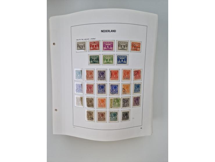 1852/1995, mostly unused and mint never hinged collection incl. official and postage due stamps with a lot of better and comp