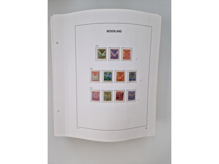 1852/1995, mostly unused and mint never hinged collection incl. official and postage due stamps with a lot of better and comp