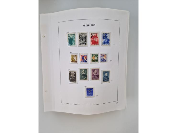 1852/1995, mostly unused and mint never hinged collection incl. official and postage due stamps with a lot of better and comp