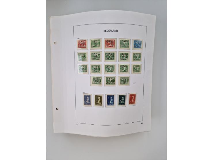 1852/1995, mostly unused and mint never hinged collection incl. official and postage due stamps with a lot of better and comp