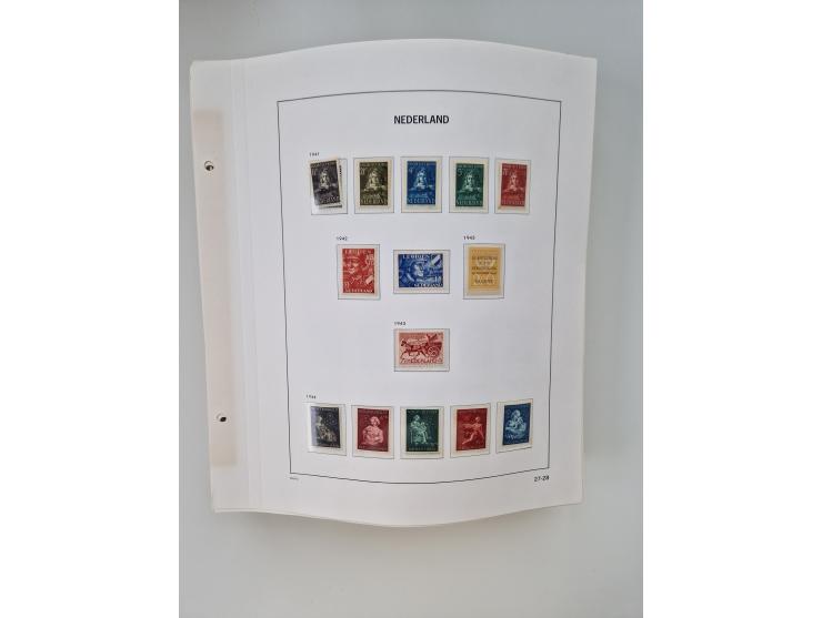 1852/1995, mostly unused and mint never hinged collection incl. official and postage due stamps with a lot of better and comp