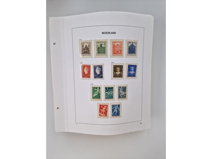 1852/1995, mostly unused and mint never hinged collection incl. official and postage due stamps with a lot of better and comp